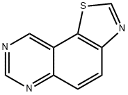 Thiazolo[5,4-f]quinazoline (9CI) Struktur