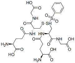 S-(phenylsulfonyl)glutathione Struktur