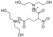 bis[bis(2-hydroxyethyl)ammonium] nitroglutarate Struktur