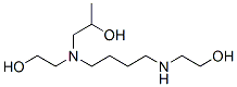 1-[(2-hydroxyethyl)[4-[(2-hydroxyethyl)amino]butyl]amino]propan-2-ol Struktur