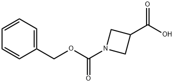 1-(BENZYLOXYCARBONYL) AZETIDINE-3-CARBOXYLIC ACID Struktur