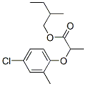 2-methylbutyl 2-(4-chloro-2-methylphenoxy)propionate Struktur