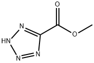 1H-Tetrazole-5-carboxylic acid, methyl ester (9CI) Struktur