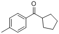 CYCLOPENTYL 4-METHYLPHENYL KETONE Struktur