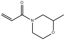 Morpholine,  2-methyl-4-(1-oxo-2-propenyl)-  (9CI) Struktur