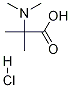 DL-Alanine, N,N,2-triMethyl-, hydrochloride Struktur