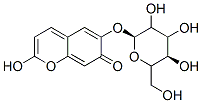 2-hydroxy-6-[(2S,5R)-3,4,5-trihydroxy-6-(hydroxymethyl)oxan-2-yl]oxy-chromen-7-one Struktur