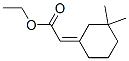 (Z)-2-(3,3-dimethylcyclohexylidene)ethyl acetate Struktur