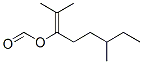 3,7-dimethyloct-6-en-6-yl formate Struktur