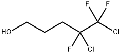 4.5-DICHLORO-4,5,5-TRIFLUORO-1-PENTANOL Struktur