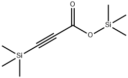 TRIMETHYLSILYL(TRIMETHYLSILYL)PROPYNOATE Structure