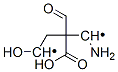 1,4-Butanediyl,  1-amino-2-carboxy-2-formyl-4-hydroxy-  (9CI) Struktur