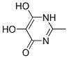 4(1H)-Pyrimidinone, 5,6-dihydroxy-2-methyl- (9CI) Struktur