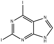 2,6-Diiodopurine Struktur