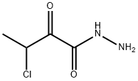 Butanoic  acid,  3-chloro-2-oxo-,  hydrazide Struktur