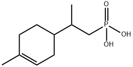 [2-(4-methylcyclohex-3-en-1-yl)propyl]phosphonic acid Struktur