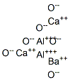 dialuminium barium dicalcium hexaoxide Struktur