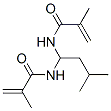 N,N'-(3-methylbutylidene)bismethacrylamide Struktur