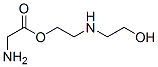 Glycine, 2-[(2-hydroxyethyl)amino]ethyl ester (9CI) Struktur