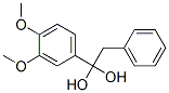 1-(3,4-dimethoxyphenyl)-2-phenylethanediol Struktur