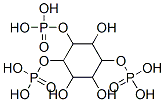 (2,4,5-trihydroxy-3,6-diphosphonooxy-cyclohexoxy)phosphonic acid Struktur