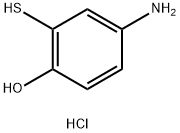 4-AMino-2-Mercapto-phenol Hydrochloride Struktur