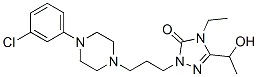 5-(1-hydroxyethyl)etoperidone Struktur