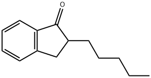 2-PENTYL-1-INDANONE Struktur