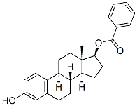 Estra-1,3,5(10)-triene-3,17-diol (17beta)-, 17-benzoate Struktur