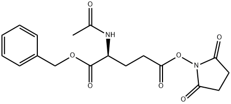 AC-GLU(OSU)-OBZL Struktur