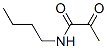 Propanamide, N-butyl-2-oxo- (9CI) Struktur