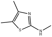 2-Thiazolamine,  N,4,5-trimethyl- Struktur