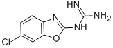 (6-CHLOROBENZO[D]OXAZOL-2-YL)GUANIDINE Struktur