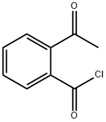 Benzoyl chloride, 2-acetyl- (9CI) Struktur