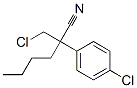 [1-chloro-2-cyano-2-(4-chlorophenyl)hexane] Struktur