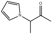 2-Butanone, 3-(1H-pyrrol-1-yl)- (9CI) Struktur