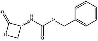 (R)-benzyl 2-oxooxetan-3-ylcarbamate Struktur