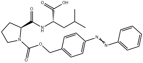 Collagenase Chromophore Substrate Test Substance (for quantitative Collagenase-Determination) Struktur