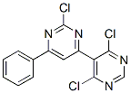 2,4',6'-Trichloro-6-phenyl-4,5'-bipyrimidine Struktur