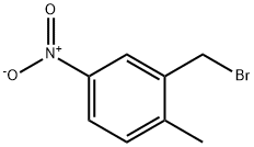 2-BROMOMETHYL-1-METHYL-4-NITRO-BENZENE Struktur