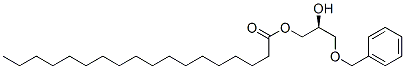 [S,(+)]-3-O-Benzyl-1-O-stearoyl-L-glycerol Struktur