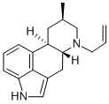 Ergoline, 8-methyl-6-(2-propenyl)-, (8-beta)- Struktur