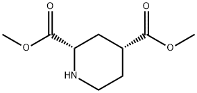 Dimethyl (2S,4R)-piperidine-2,4-dicarboxylate Struktur