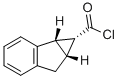 Cycloprop[a]indene-1-carbonyl chloride, 1,1a,6,6a-tetrahydro-, (1alpha,1abeta,6abeta)- (9CI) Struktur