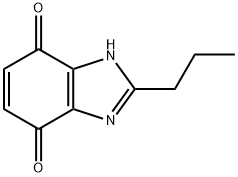 4,7-Benzimidazoledione,2-propyl-(6CI) Struktur