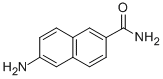 2-Amino-6-naphthylamide Struktur