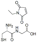 N-ethylmaleimide-cysteinyl-glycine Struktur