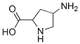 4-aminopyrrolidine-2-carboxylic acid Struktur