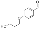 4-(3-HYDROXYPROPOXY)BENZALDEHYDE Struktur