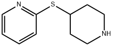 2-(PIPERIDIN-4-YLSULFANYL)-PYRIDINE Struktur